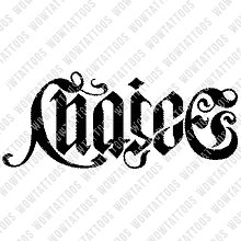 Load image into Gallery viewer, Choice / Destiny Ambigram Tattoo Instant Download (Design + Stencil) STYLE: CUSTOM