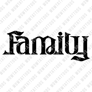 Tattoo design - Gravity Ambigram tattoo for client on Behance