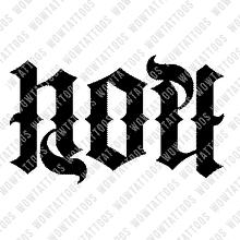 Load image into Gallery viewer, Hope Ambigram Tattoo Instant Download (Design + Stencil) STYLE: F - Wow Tattoos