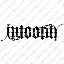 Load image into Gallery viewer, Integrity Ambigram Tattoo Instant Download (Design + Stencil) STYLE: F - Wow Tattoos