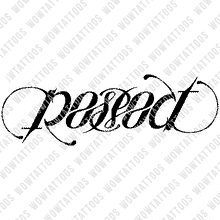 Load image into Gallery viewer, Respect Ambigram Tattoo Instant Download (Design + Stencil) STYLE: D - Wow Tattoos
